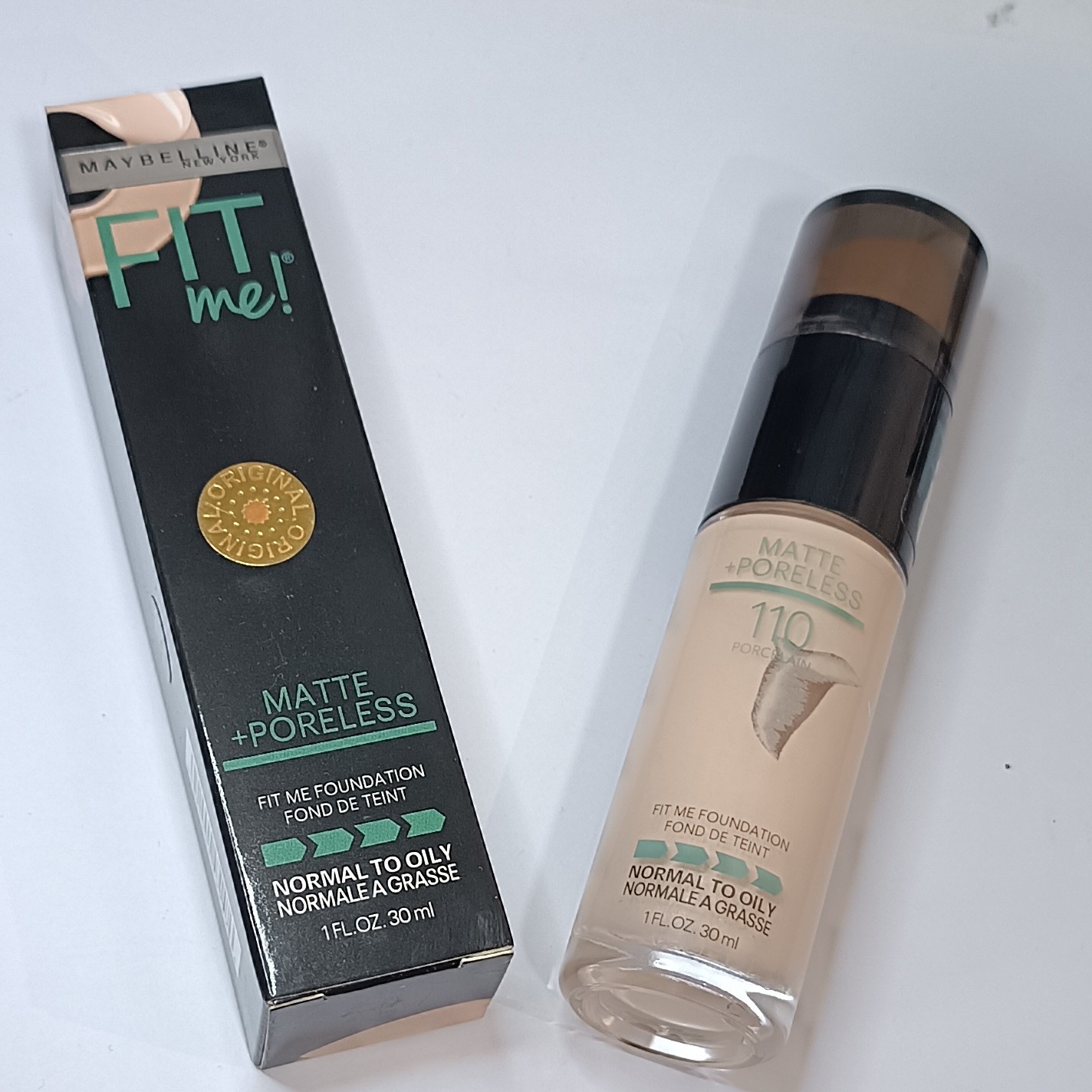 کرمپودر سبک میبلین پددار 110 maybelline میکاپ روزانه