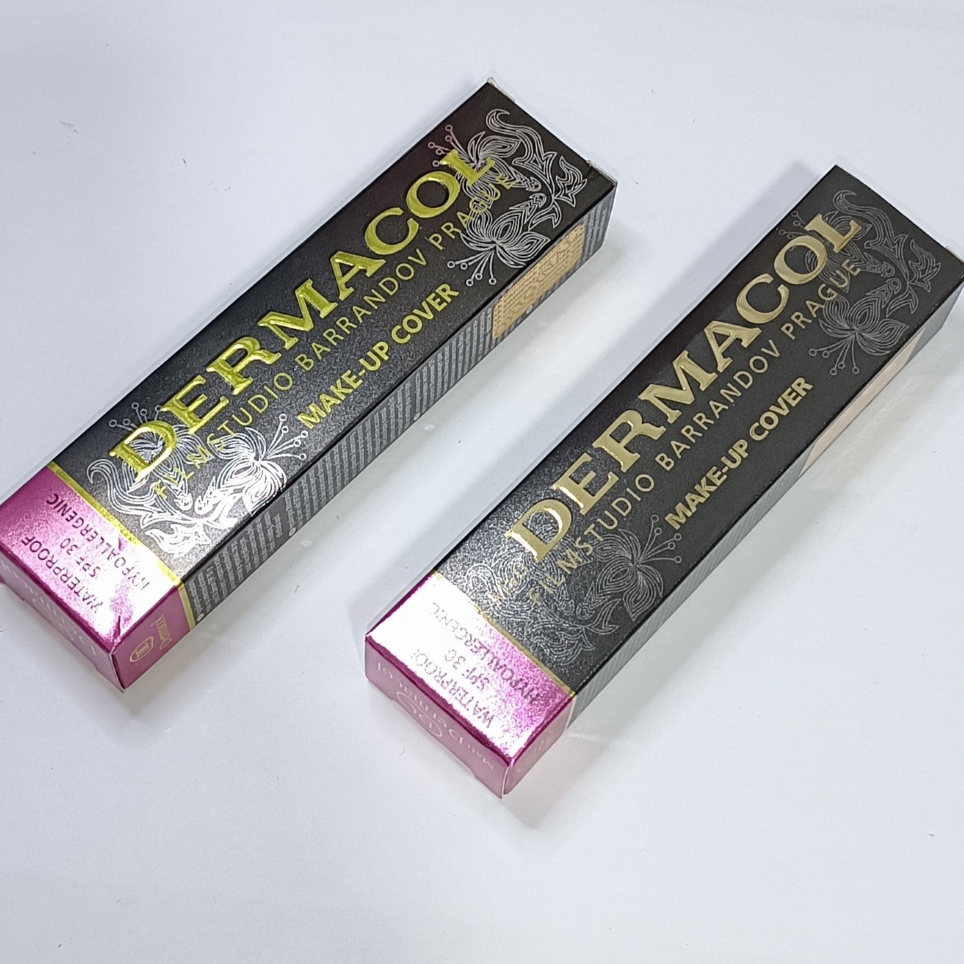 کرم پودر درماکول اصلی هلوگرام دار dermacol گیاهی