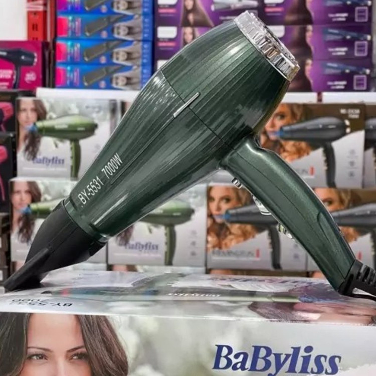 سشوار موتور سنگین بابلیس babyliss دوسرعته سشوآر سالنی پرقدرت براشینگ