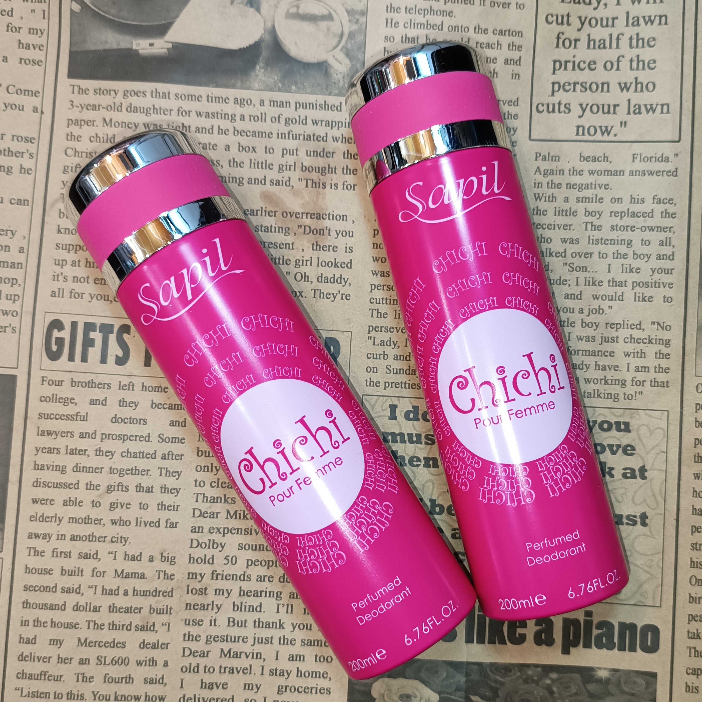 اسپری چی چی زنانه chichi sapil عطر چیچی صورتی بادی اسپری چیچی دخترانه اسپری بدن چیچی Chichi Sapil رایحه Chi Chi اصل