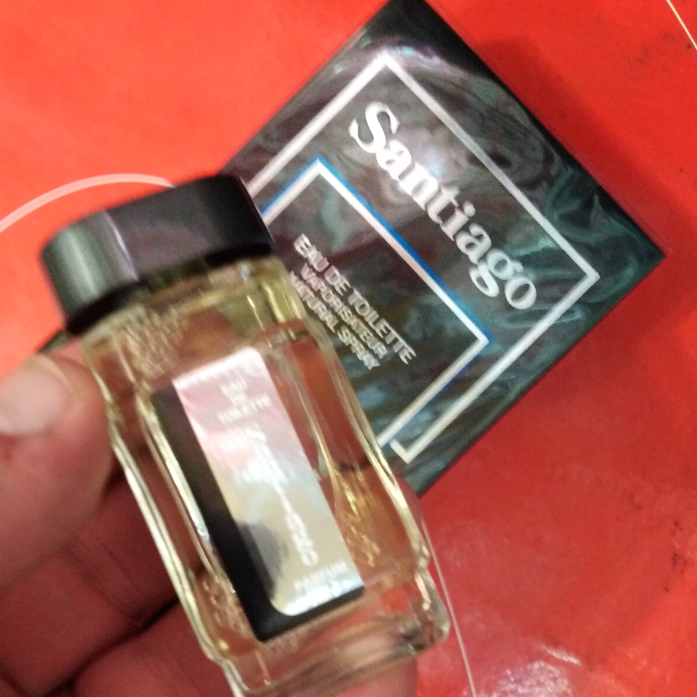 عطر سانتیاگو تستردار Santiago ادکلن سانتیگو قدیمی santiago