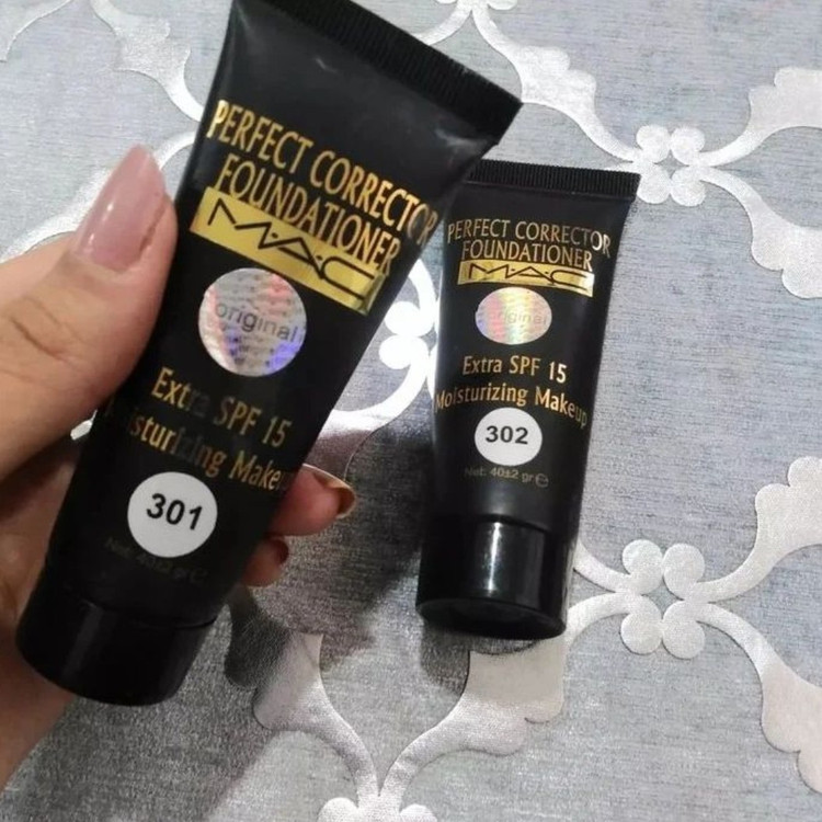 کرمپودر استخری mac foundationer کرم پودر گیاهی