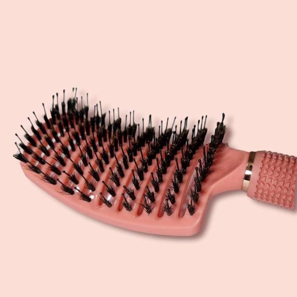 برس اکستنشن موی سر bright اورجینال بورس موی اکسنشن موهای گره دار وزدار ضدآب نشکن ضد حرارت شانه اکسشن برس گره بازکن