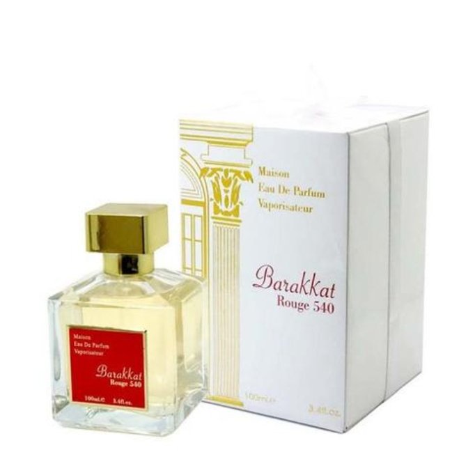 ادکلن باراکات رژ Barakkat Rouge540 اصل 100 میل عطر باراکات روژ barakkat rouge ادوپرفیوم باکارات رژ Baccarat باکارات روج