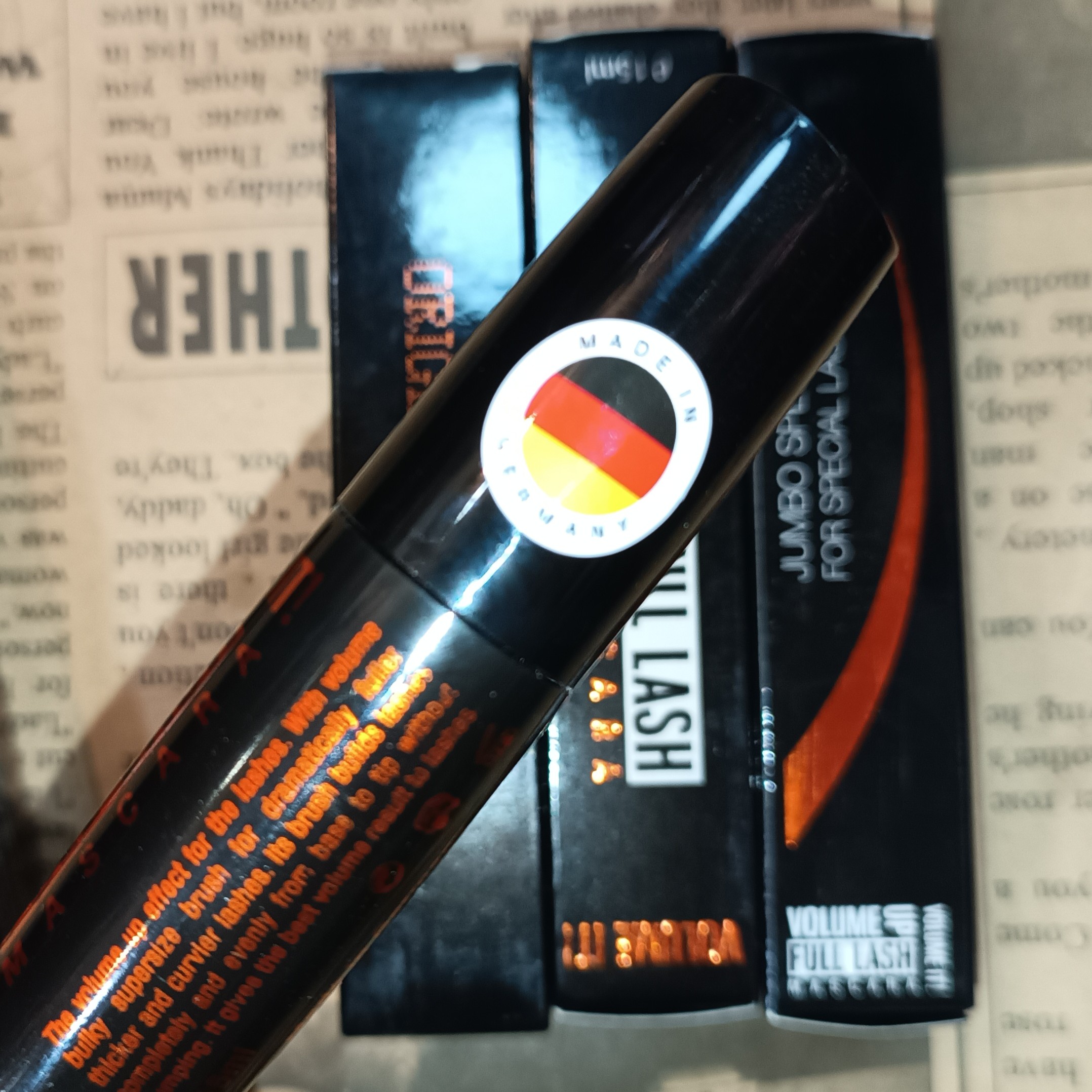 ریمل بل فول لش اورجینال ساخت آلمان bell full lash volume up mascara ریمل چشم بدون سرب ریمل بل اصل ریمل ضدحساسیت بل مشکی