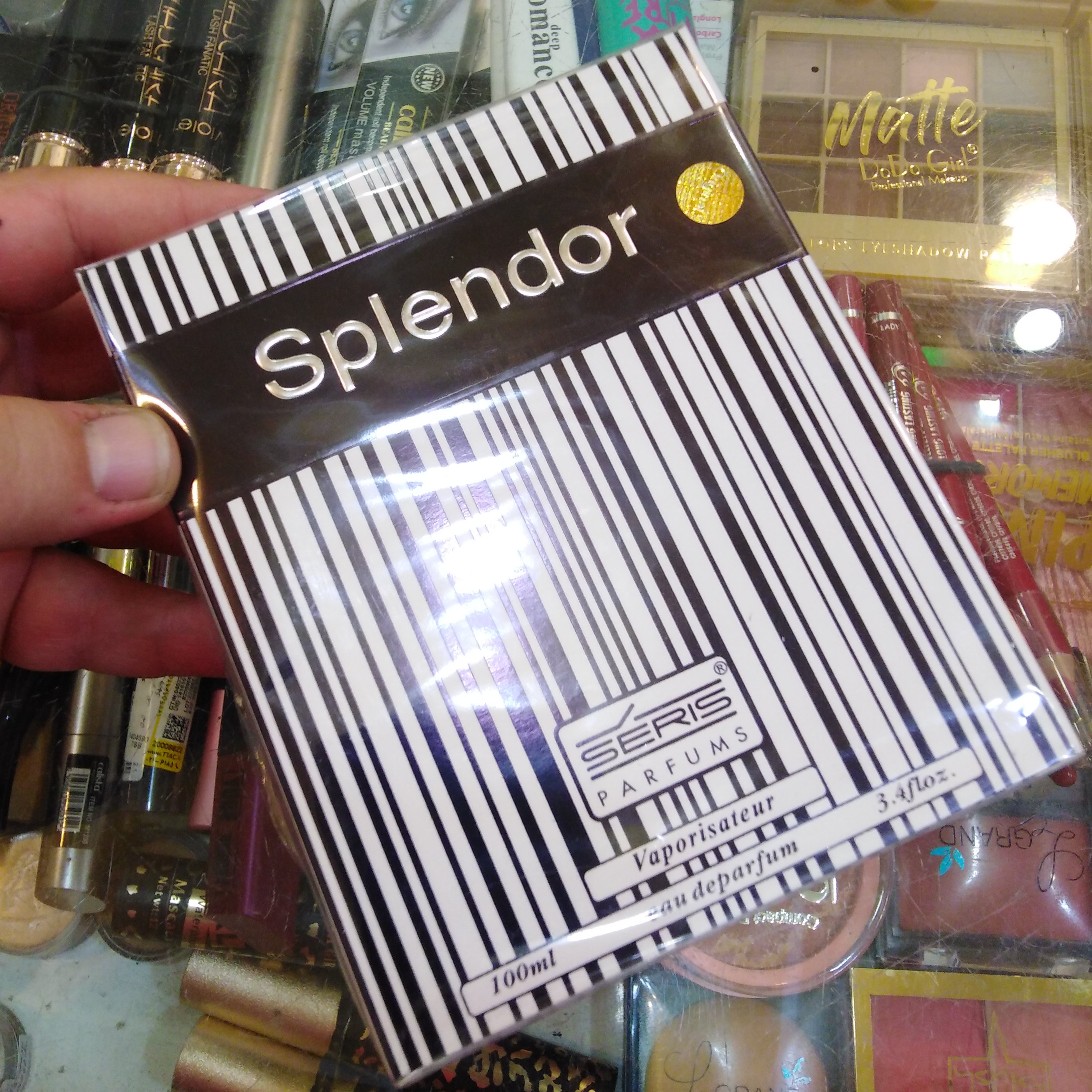 ادکلن اسپلندور اورجینال 100 میل لیبل دار splendor seris عطر اسپلندور اصل بارکد ادوپرفیوم اسپیلندور Splendor اسپلیندور