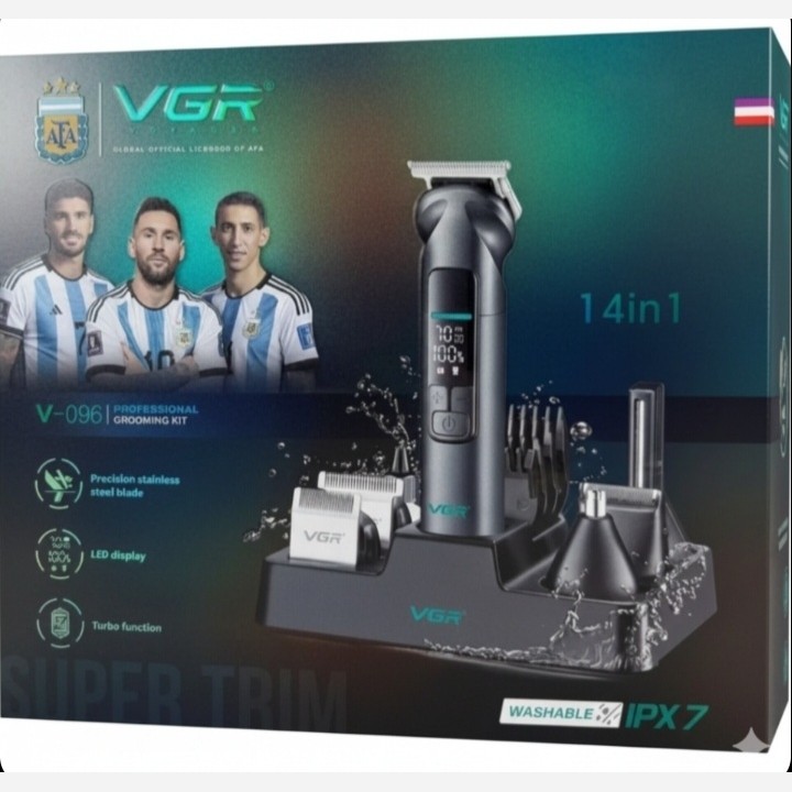 ست ماشین اصلاح وی جی آر مدل V-096 ضد آب