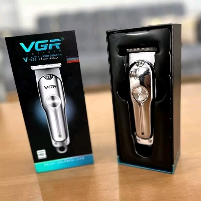 ماشین اصلاح سر و صورت VGR-071 اصلی ریش تراش خط زن و سایه زن وی جی ارvgr071 اصل