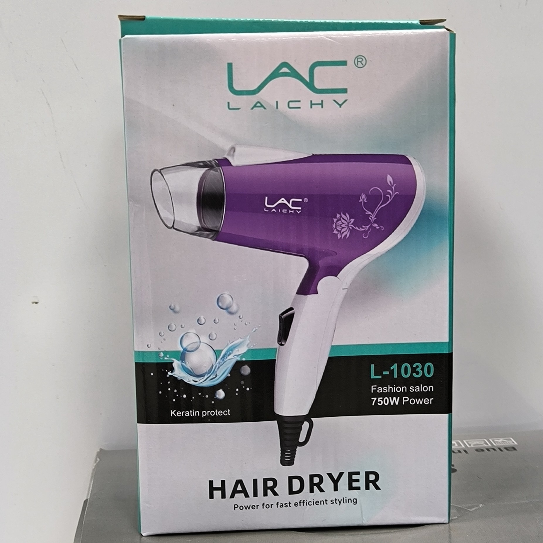 سشوار مسافرتی LAICHY کیفیت ضمانتی 750 وات