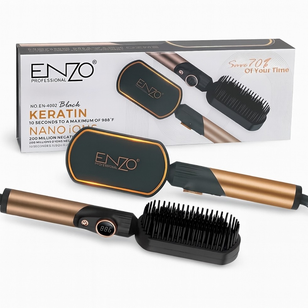 برس حرارتی یون ساز حرفه ای Enzo انزو 4002 اصلی و اورجینال