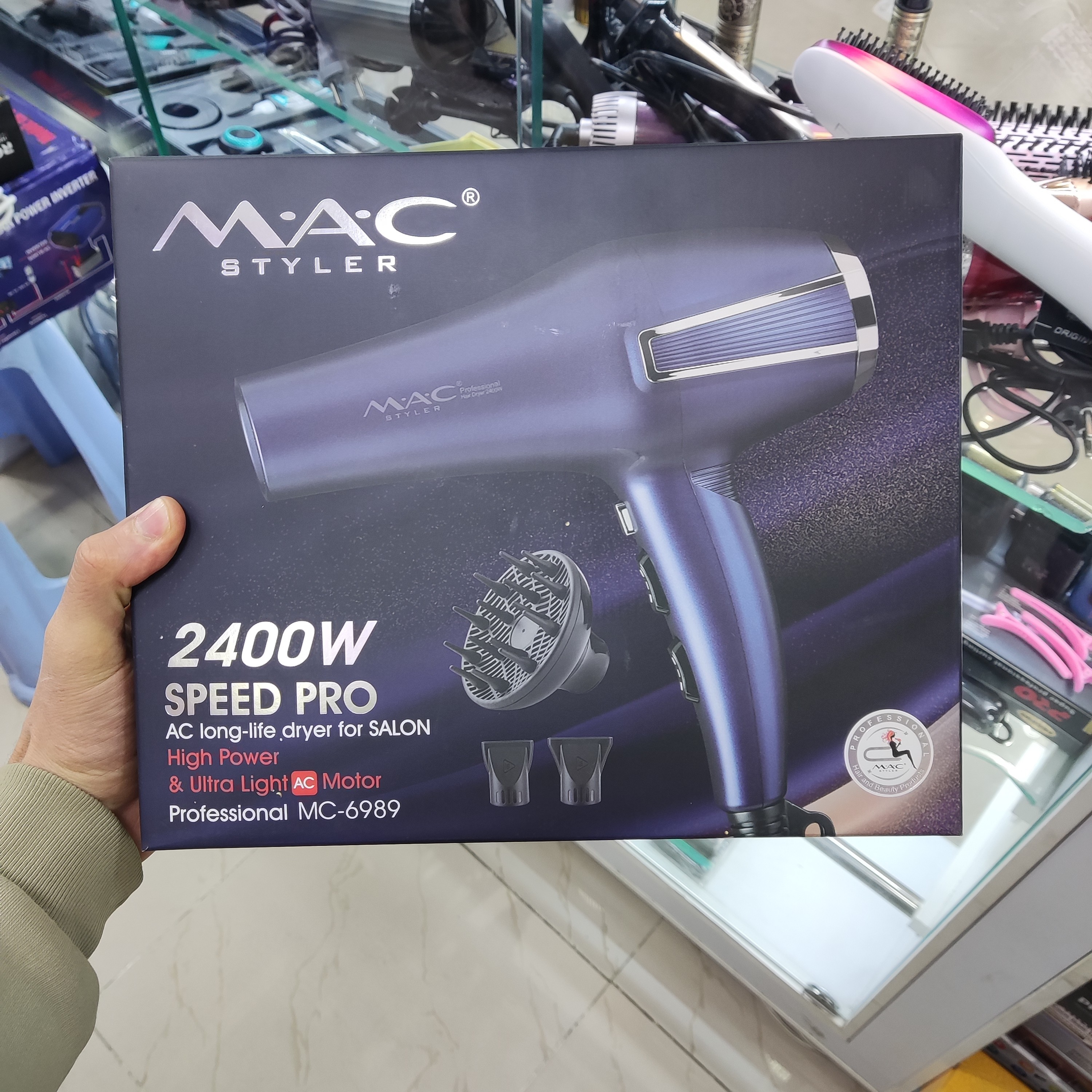سشوار حرفه ای مک استایلر MAC STYLER 6642 اصلی و اورجینال