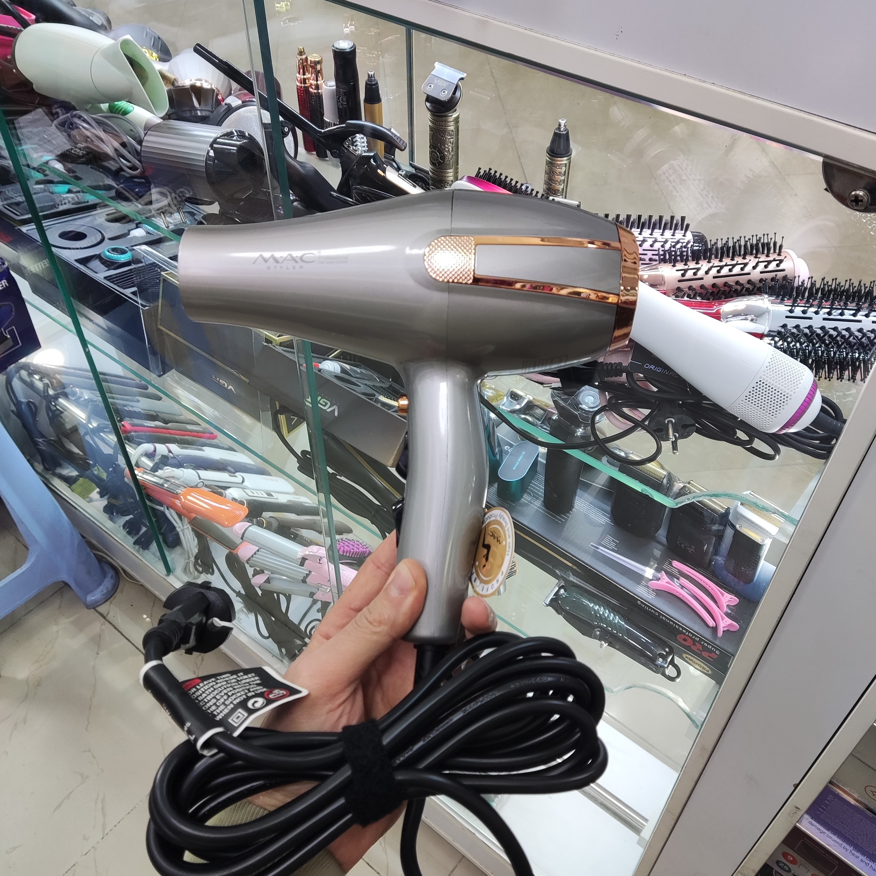 سشوار حرفه ای مک استایلر MAC STYLER 6642 اصلی و اورجینال