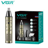 ماشین اصلاح مردانه vgr 921 (خط زن،شیور،موزن گوش و بینی،اصلاح ابرو)