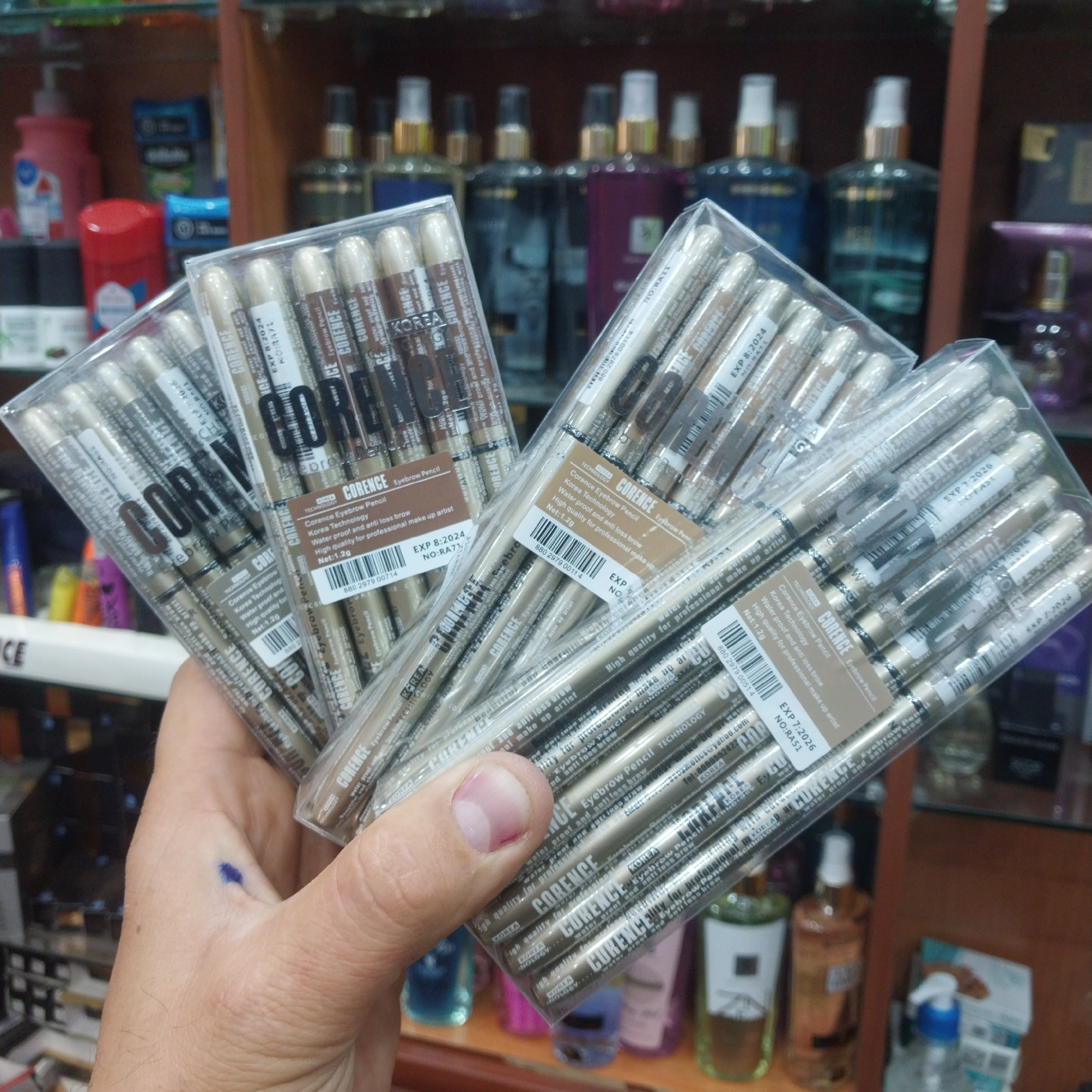 مداد ابرو کورنس اصلی مدل RA شماره 11 ساخت کشور کره جنوبی با کیفیت ترین مداد ابرو بازار