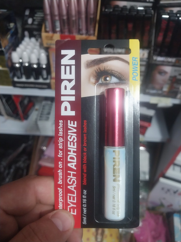 چسب کاشت مژه پرین اصلی 10 گرمی بدون گاز و بو با ماندگاری 21 روزه