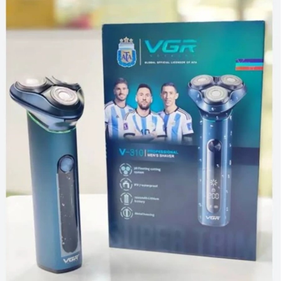 سه تیغ وی جی آر مدل V310 با برش چرخشی و ضد آب