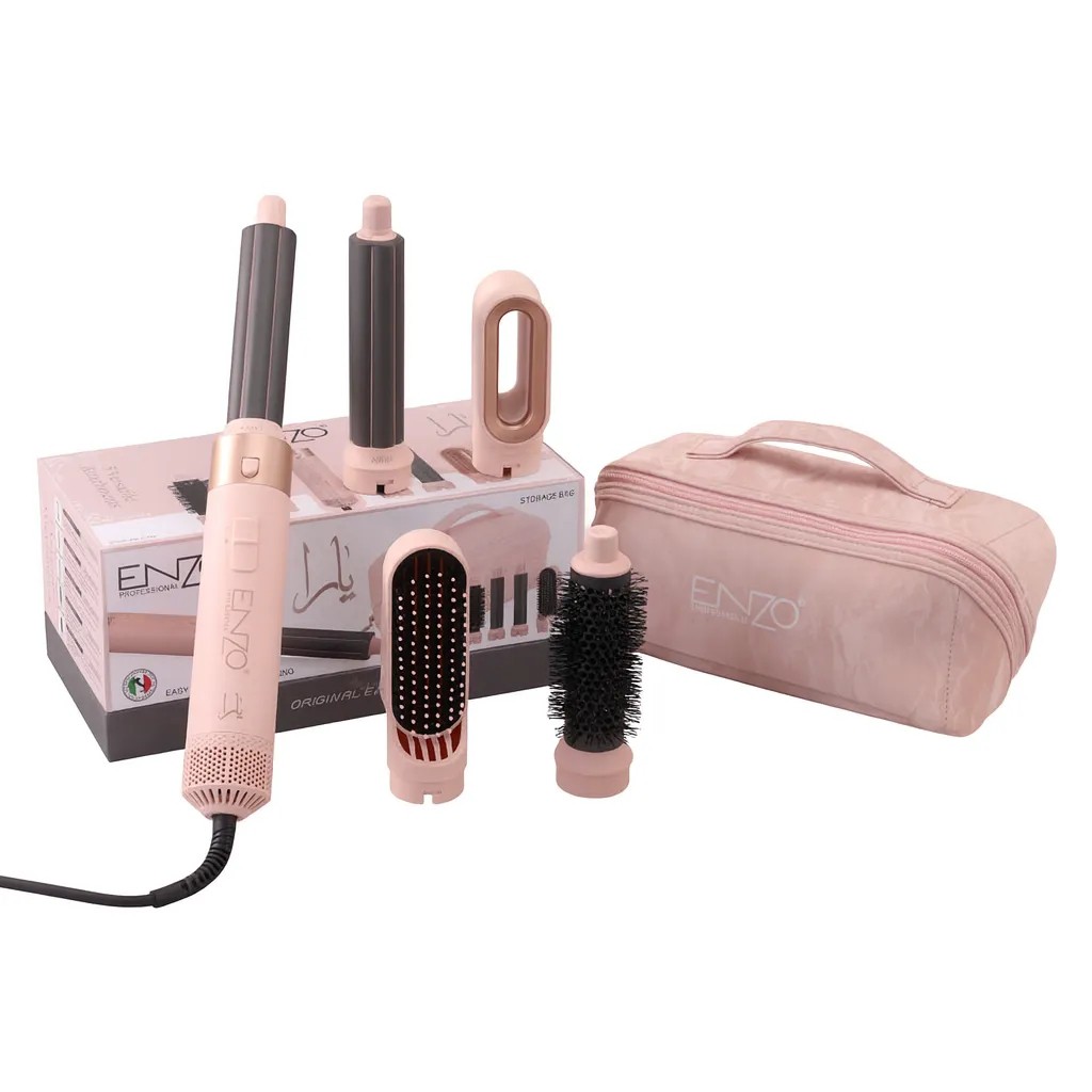 سشوار انزو ایرپ یارا مدل EN-4142B ENZO PROFESSIONAL SALON ITALY 4142B دستگاه کاملا هوشمند داری سیستم ایونیک