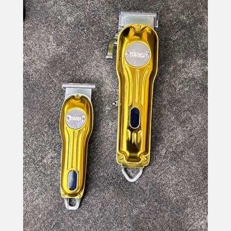 ست ماشین اصلاح موی سر و صورت دی اس پی گلد مدل M-80170 پک 2 عددی