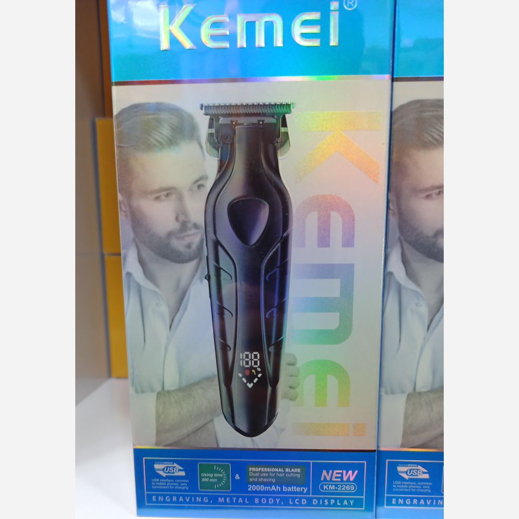 ماشین اصلاح خط زن و صفر زن سر و صورت کیمی مدل KM-2269
