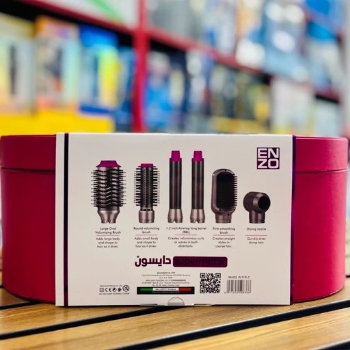 سشوار دایسون سوپرسونیک ایرپ 6 کاره انزو ENZO ایتالیا 4133 اصلی و ضمانتی