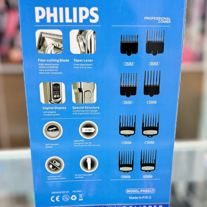 ماشین اصلاح (حجم زن) فیلیپس فوق حرفه ای مدل PH6017