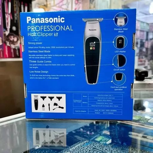 ماشین اصلاح و خط زن پاناسونیک حرفه ای وبسیار با کیفیت