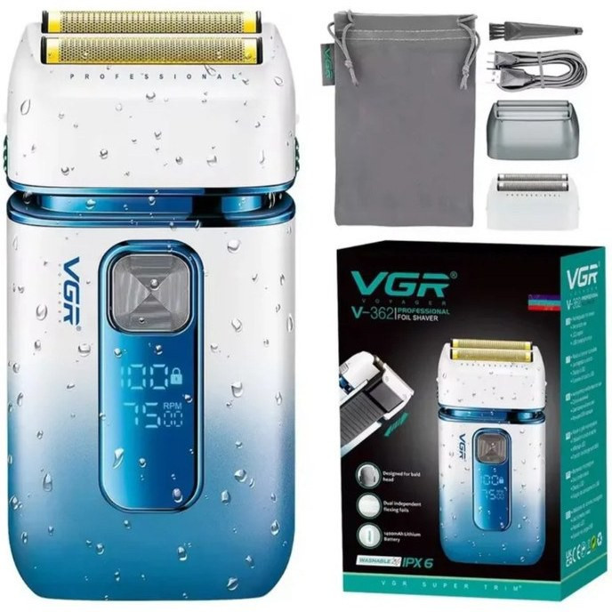 شیور موی سر و صورت وی جی ار مدل V-362