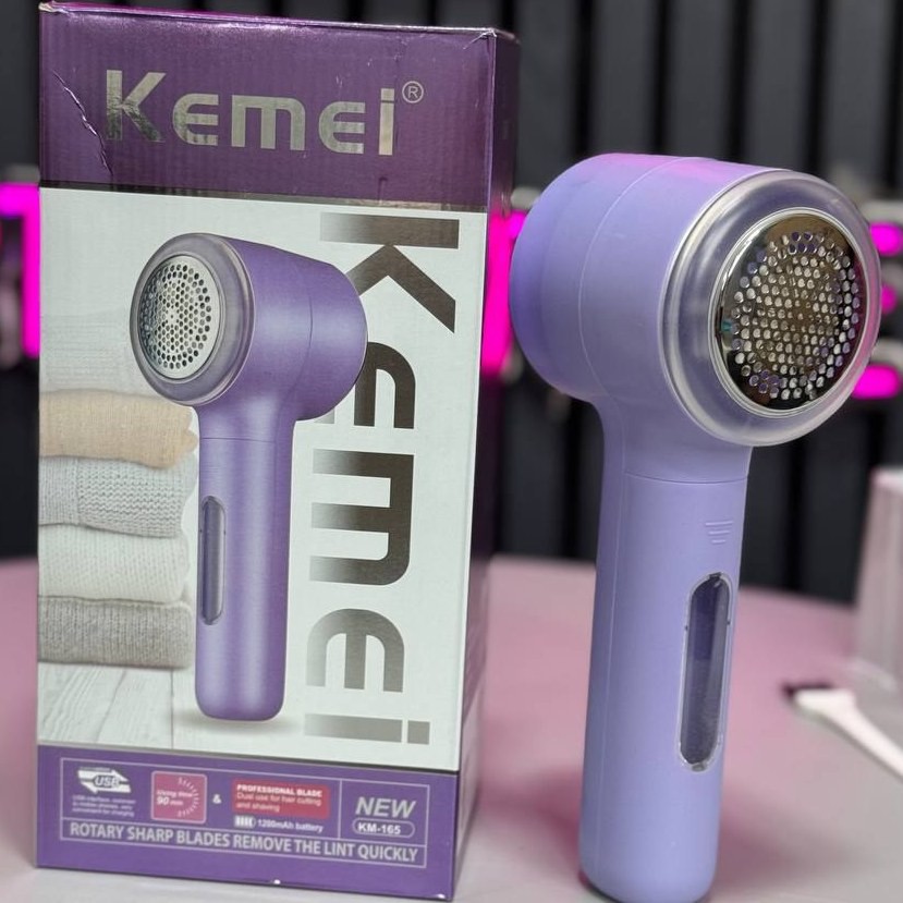 پرزگیر شارژی کیمی مدل KEMEI KM-165 منبع انرژی باتری 1200 میلی آمپر