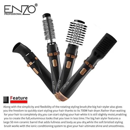 سشوار چرخشی انزو چهار منظوره ENZO 746 اصلی