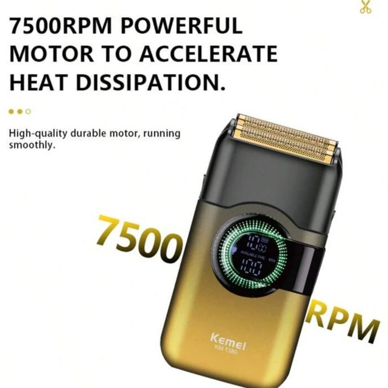 ماشین اصلاح کیمی مدل KM-T389 ضد آب