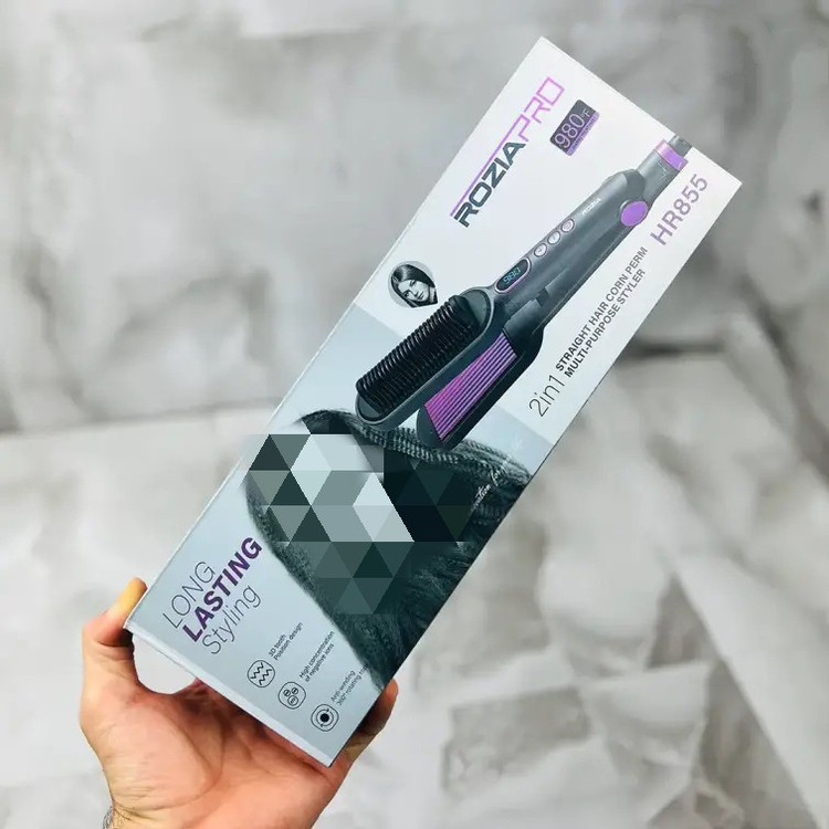 برس حرارتی دو کاره روزیا پرو اتو و ویو مدل HR855 Rozia Pro HR855 thermal brush