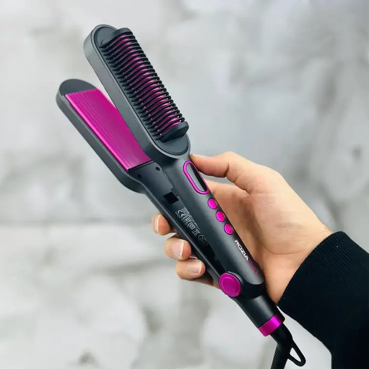 برس حرارتی دو کاره روزیا پرو اتو و ویو مدل HR855 Rozia Pro HR855 thermal brush