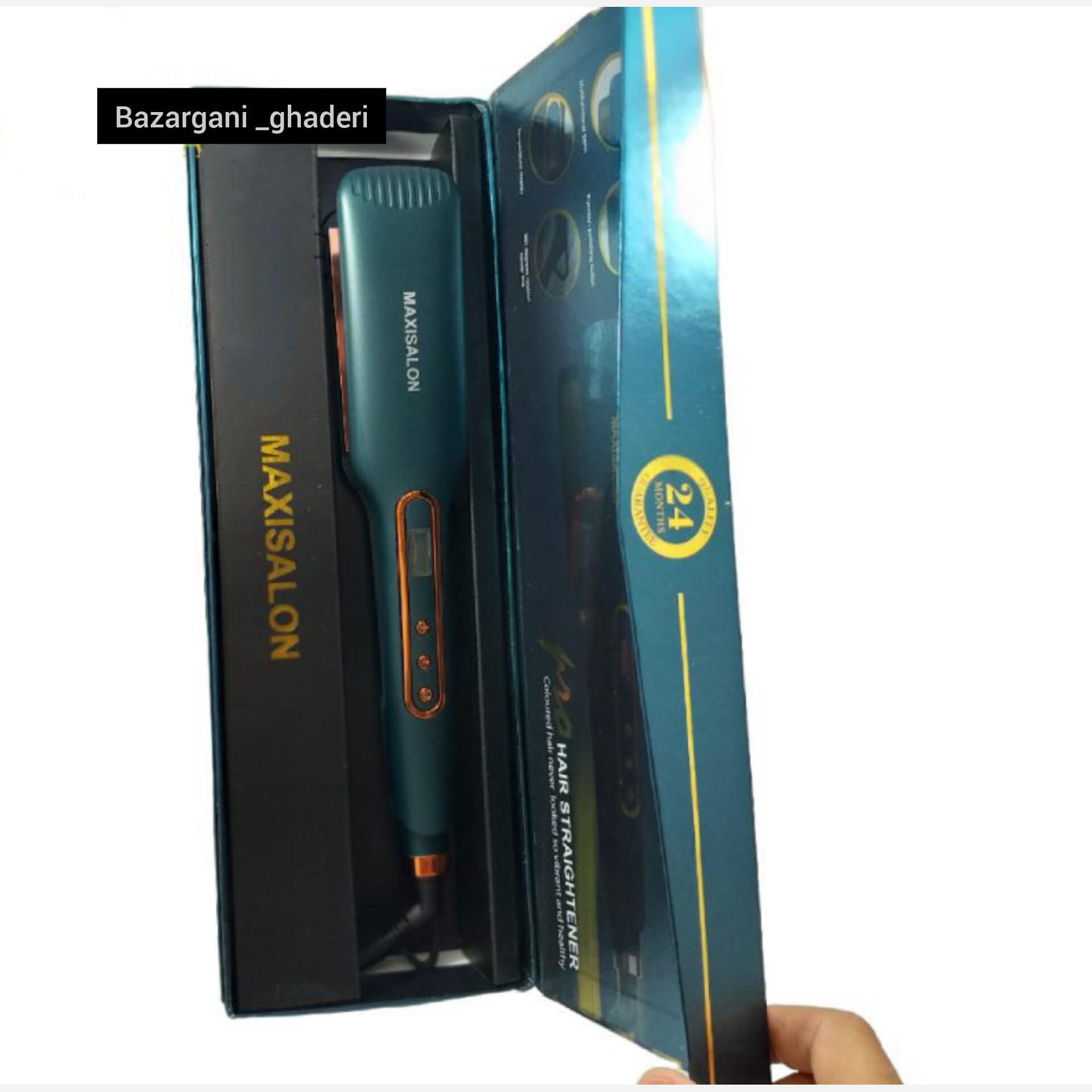 اتو مو کراتینه مکس گلد مدل MAX GOLD M-9988
