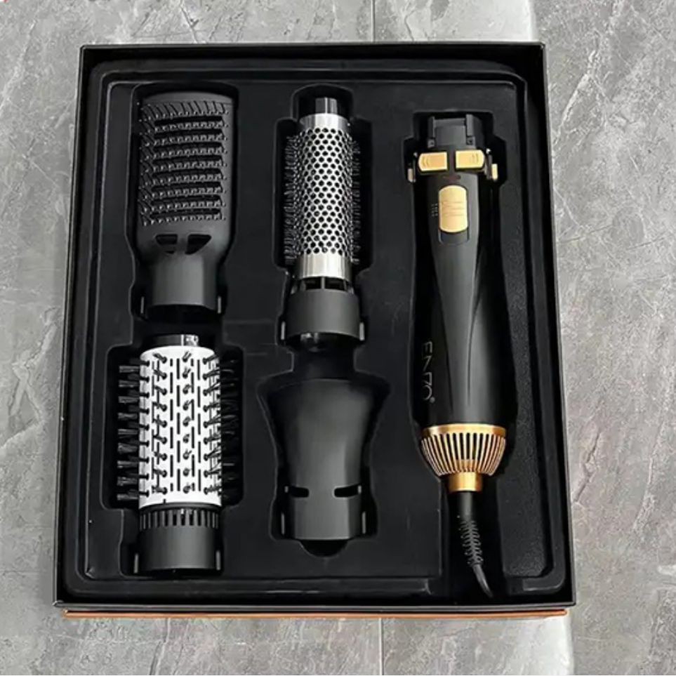 سشوار برسدار چرخشی 1200 وات انزو پروفیشینال مدل EN-746K 5in1 47X مدل 1