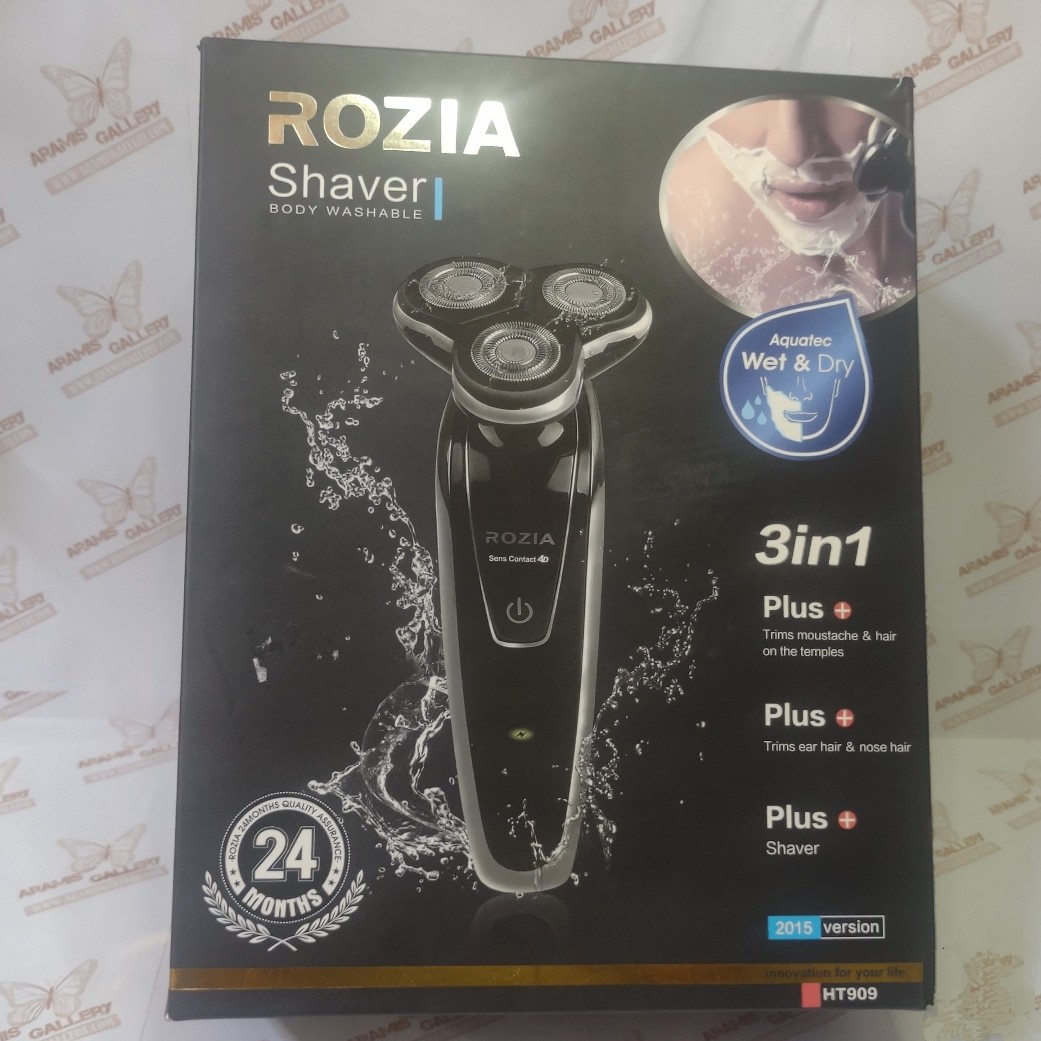 ریش تراش سه تیغ سه کاره روزیا مدل ROZIA HT909
