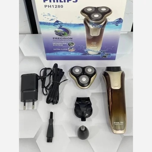 ماشین اصلاح سه کاره ضد آب فیلیپس مدل PH-1280.