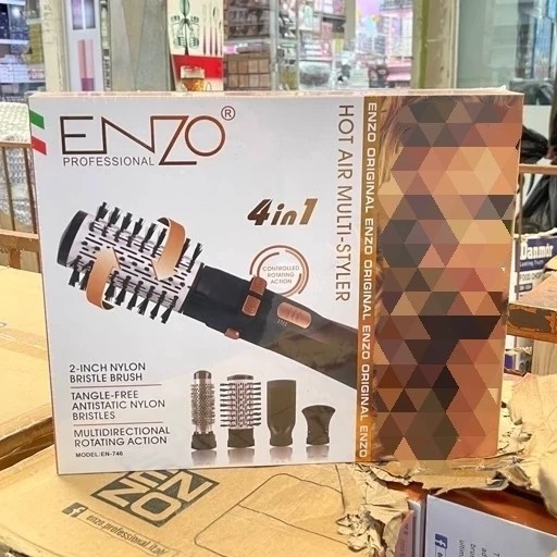 سشوار چرخشی 4 کاره اورجینال ENZO مدل EN-746