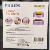 اپیلاتور و شیور 3 کاره فیلیپس مدل PH6008 کارایی دستگاه 3 کاره (اپیلاتور، شیور، سنگ پا