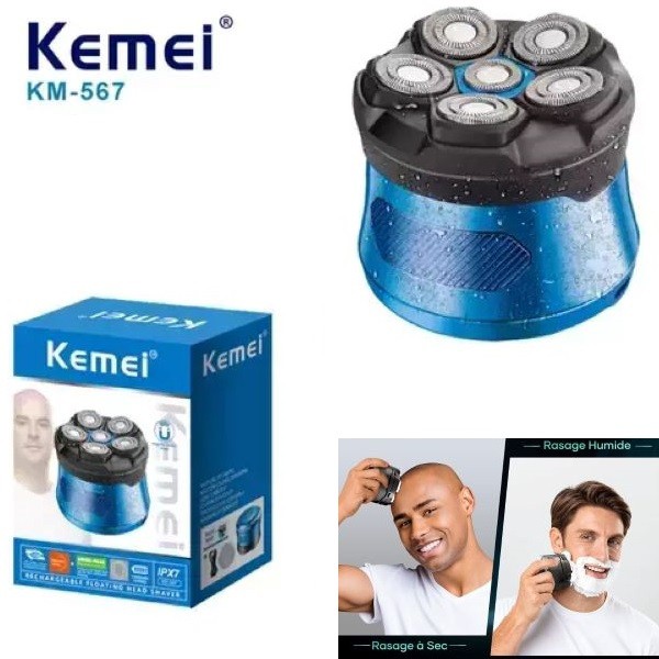 ماشین اصلاح موی سر و صورت شارژی کیمی مدل KM-567 TNG