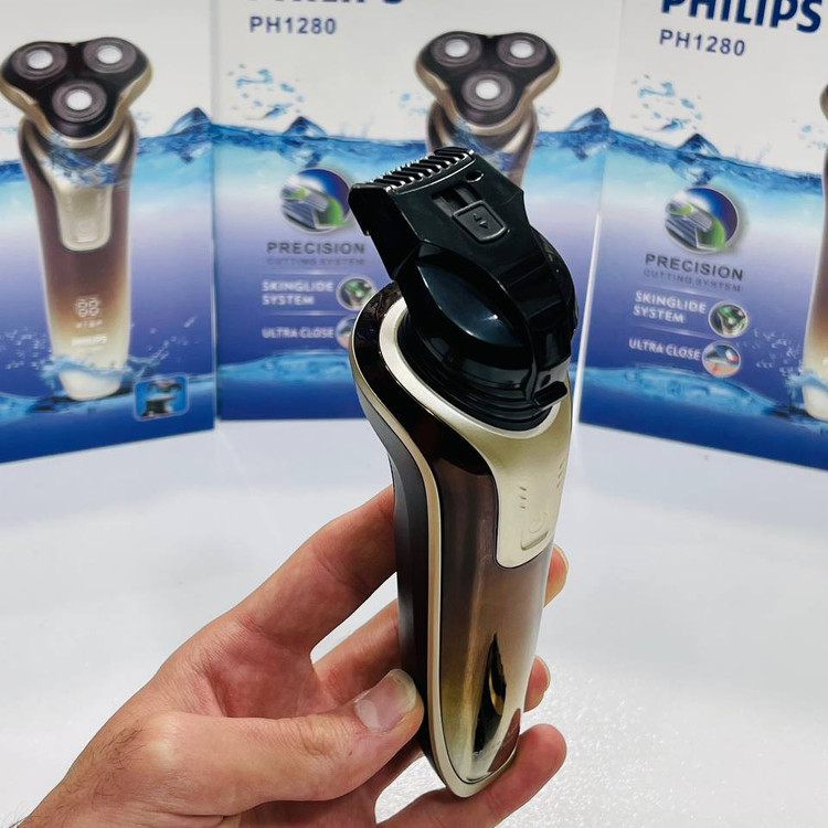 ریشتراش سه تیغ فیلیپسمدل pH1280برند هلند کاملا ضد آب و بسیار با کیفیت.