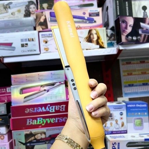 اتو موی حرفه ای کیمی Kemei فوق حرفه ای و یونیزه