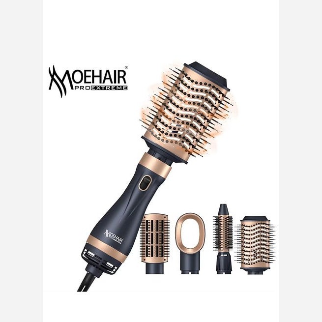 برس سشواری چهار کاره موهایر کره ای MOEHAIR professional 7154