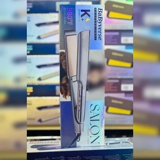 اتو مو حرفه ای برند BaByverse مدل BA464 سالونی اورجینال دما تا 980 درجه بسیار با کیفیتجدید