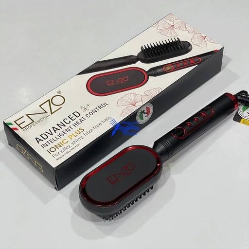 برس حرارتی جادویی فوق حرفه ای ENZO مدل EN-4201 سری IONIC PLUSجدید