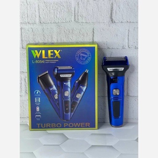 ماشین اصلاح ست 3 کاره ماشین اصلاح ولکس مدل WLEX L-شیور غلطکی و موزن گوش و بینی و خط زن