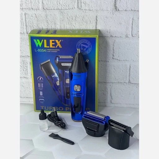 ماشین اصلاح ست 3 کاره ماشین اصلاح ولکس مدل WLEX L-شیور غلطکی و موزن گوش و بینی و خط زن