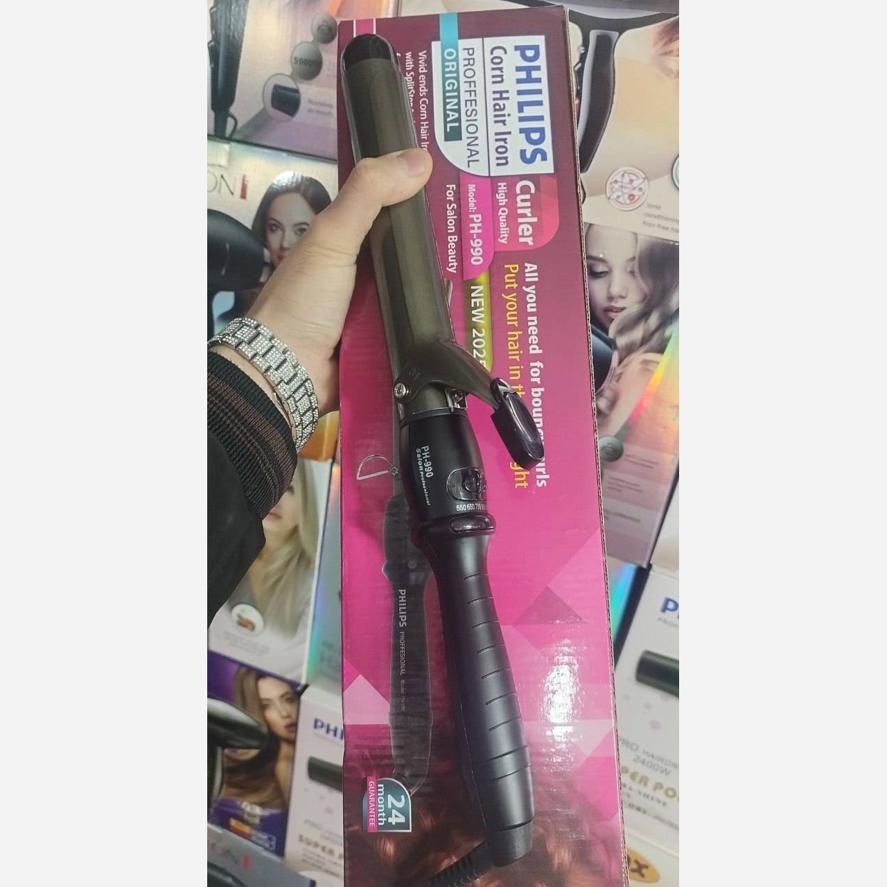 بابلیس سایز 31 مارک معتبر فیلیپس اورجینال 980 درجه فارنهایت جزو سایز های بزرگ بابلیس