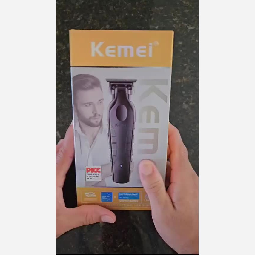 ماشین اصلاح و صفر زن موی صورت و بدن کیمی مدل KM-2299 Kemei KM 2299 Hair Clipper باتری لیتیومی تقویت شده سری جدید