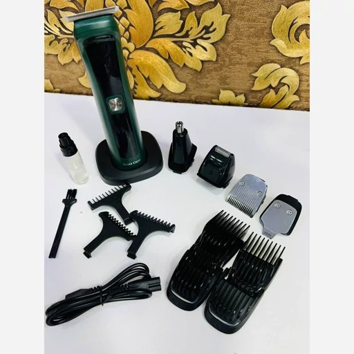 ست اصلاح آقایان سیلورکرست برند آلمان 5 کاره ماشین اصلاح-خطزن-شیور-موزن گوش و بینی-خط زن کوچک)جدید