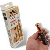 شیور ماتیکی زنانه سه کاره براون BRAUN GERMANY 3IN1 شیور بانوان تیغ نانو دور متور 64 هزار